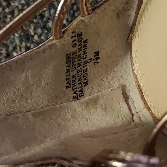 Enzo Angiolini Metallica Sandals - Picture 5 of 5